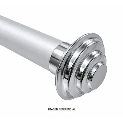 Adorno de Acero para Barra de Cortina - Modelo 10