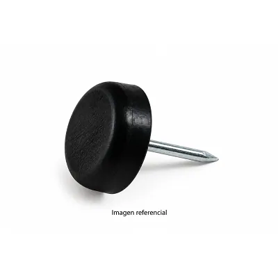 Ciento - Patin PVC 3/4 - Negro - (100 UND)