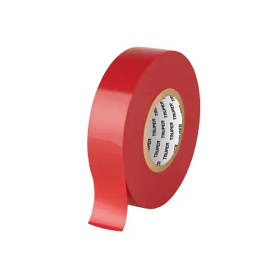 Cinta de Aislar de 18 M X 19 MM, Roja, Truper