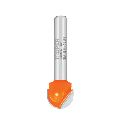 Fresa Media Caña, 1/2", Truper