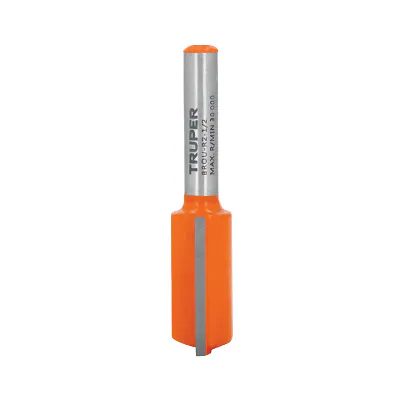 Fresa Recta 2 Filos, 1/2", Truper