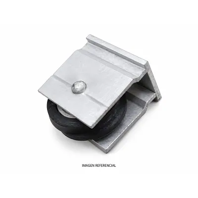 Garrucha con Casco Aluminio - R15