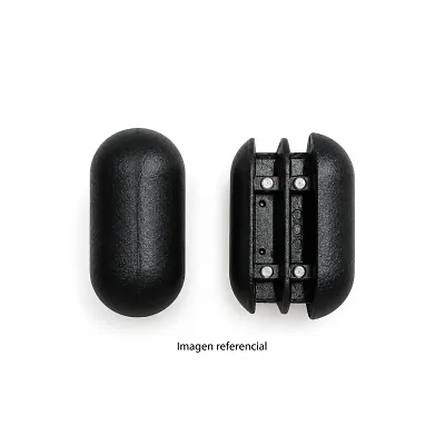 Regaton Eliptico PVC C.negro