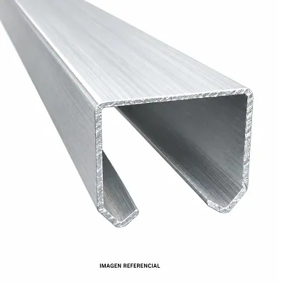 Riel Superior Aluminio 1 Hoja