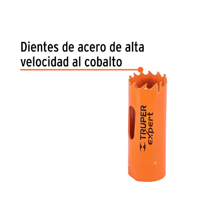 Sierra Copa Bimetálica 7/8", Truper Expert