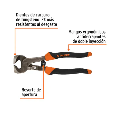 Tenaza 8" para Mayólica, Truper