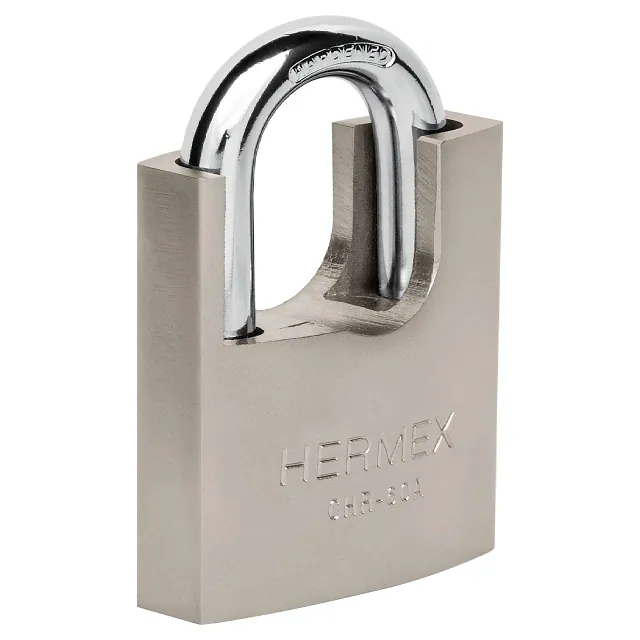 Candado - 60 MM - Cuerpo Acorazado de Hierro, Llave Anti - Ganzúa - Hermex
