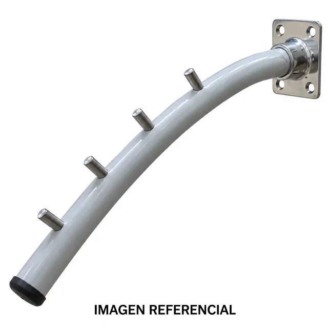 Cascada Colgador 5 Ganchos 35 CM - Exhibidor de Ropa de Pared