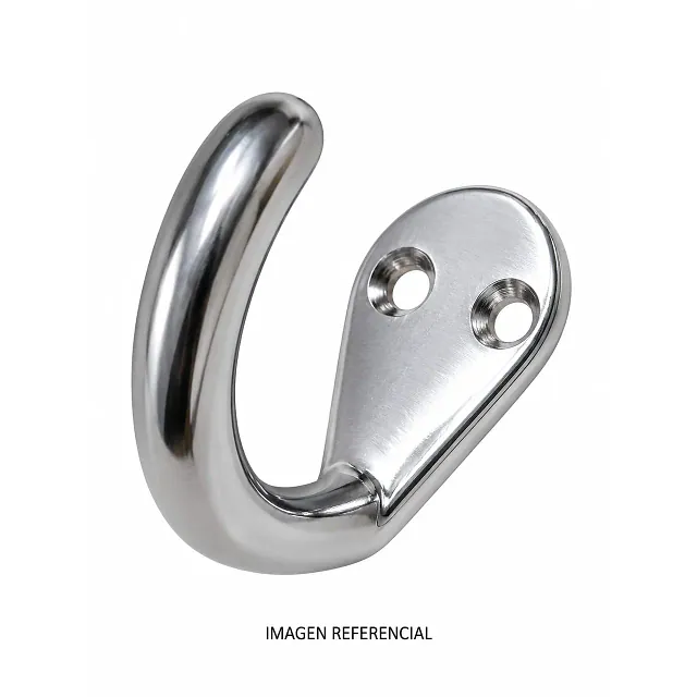 Perchero Simple Cromado, 11 GR