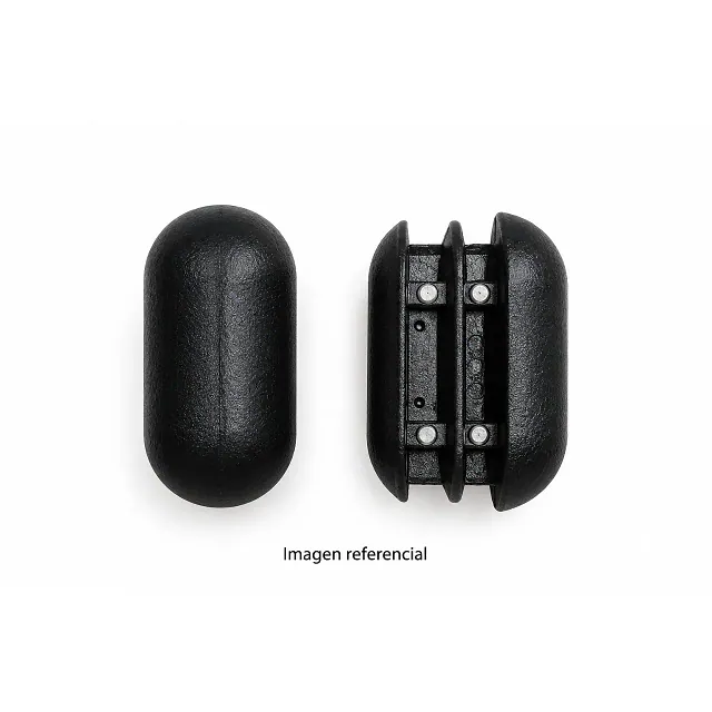 Regaton Eliptico PVC C.negro