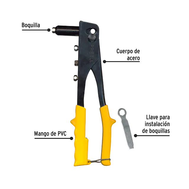Remachadora 10" a granel - Pretul