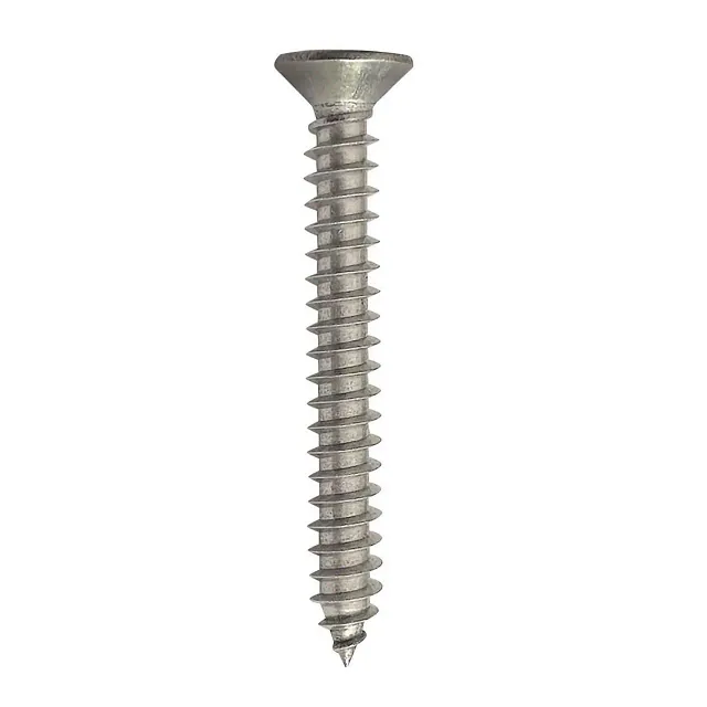Tornillo Autorroscante Acero INOX - C/plana - 8 X 1