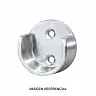 Brida Abierta de Aluminio para Ducha, Ropera y Cortinas 1