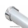 Brida Abierta de Aluminio para Ducha, Ropera y Cortinas 2