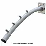 Cascada Colgador 5 Ganchos 35 CM - Exhibidor de Ropa de Pared 1