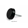 Ciento - Patin PVC 3/4 - Negro - (100 UND) 1