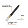 Cortador de Vidrio - 6" - con Deposito de Aceite, Truper Expert 2