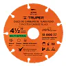 Disco 4 .1/2" Multimaterial de Carburo de Tungsteno, Truper 1