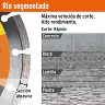 Disco de Diamante de 4 .1/2" X 1.2 MM Rin Segmentado, Pretul 2