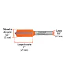 Fresa Recta 2 Filos, 1/2", Truper 2