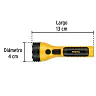 Linterna Plástica de LED, 120 Lm, Recargable, Pretul 2