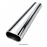 Tubo Ovalado Cromado - 30*15*0.6*3000MM - (DG02) 1